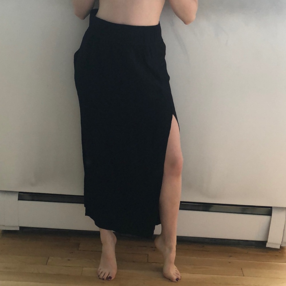 Helmut Lang Silk Skirt
